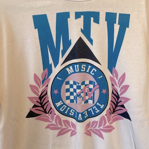 MTV Vintage White Crewneck - Picture 2 of 4